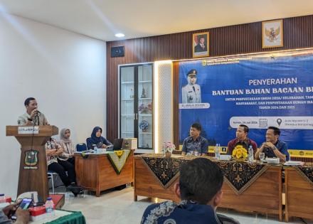PERPUSDES RANGGA WARSITA IKUTI PEMBEKALAN PENGELOLAAN PERPUSTAKAAN